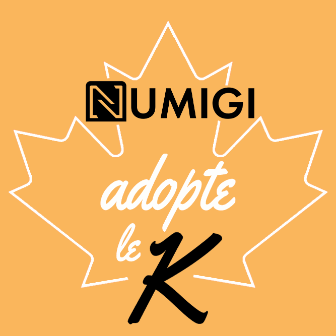 numigi adopte le K